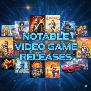 Notable Video Game Releases