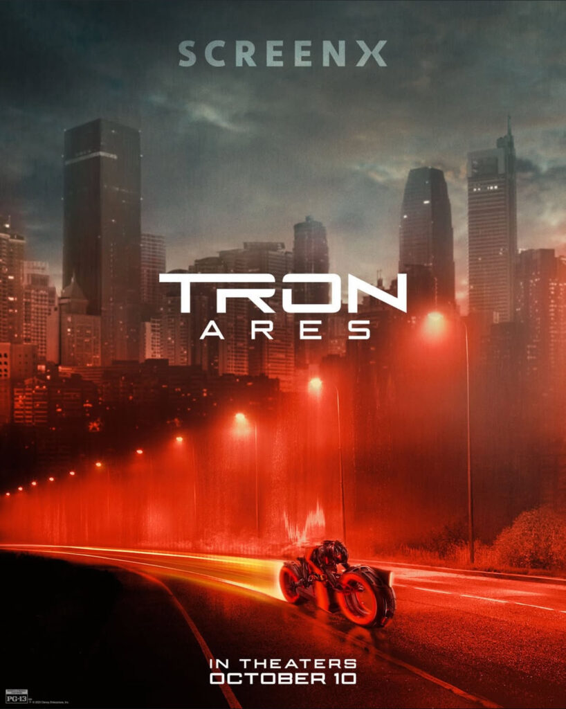 Tron Ares movie poster
